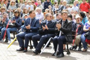 06.05.2016. Ulicami Kielc przeszedł marsz, będący częścią obchodów Dnia Godności Osób z Niepełnosprawnością / Wojciech Habdas / Radio Kielce