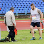 8.5.2016 Kielce. VII Memoriał Zdzisława Furmanka. Dwukrotny mistrz świata Paweł Fajdek / Wojciech Habdas / Radio Kielce