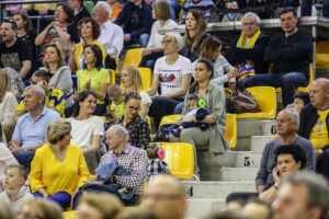 8.5.2016 Kielce. Fragment meczu Vive Tauron Kielce - Orlen Wisła Płock. / Wojciech Habdas / Radio Kielce