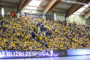 8.5.2016 Kielce. Fragment meczu Vive Tauron Kielce - Orlen Wisła Płock. / Wojciech Habdas / Radio Kielce