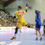 8.5.2016 Kielce. Fragment meczu Vive Tauron Kielce - Orlen Wisła Płock. / Wojciech Habdas / Radio Kielce