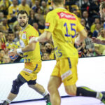 8.5.2016 Kielce. Fragment meczu Vive Tauron Kielce - Orlen Wisła Płock. / Wojciech Habdas / Radio Kielce