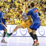 8.5.2016 Kielce. Fragment meczu Vive Tauron Kielce - Orlen Wisła Płock. / Wojciech Habdas / Radio Kielce