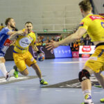 8.5.2016 Kielce. Fragment meczu Vive Tauron Kielce - Orlen Wisła Płock. / Wojciech Habdas / Radio Kielce