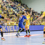 8.5.2016 Kielce. Fragment meczu Vive Tauron Kielce - Orlen Wisła Płock. / Wojciech Habdas / Radio Kielce