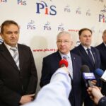 09.05.2016. Świętokrzyscy parlamentarzyści PiS stanęli w obronie radnego powiatu kieleckiego Mirosława Gębskiego / Wojciech Habdas / Radio Kielce