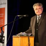 09.05.2016. Konferencja  pt. "Pamięć – Dialog – Pojednanie. Duchowe wymiary przebaczenia”. Wręczenie nagrody Polskiej Rady Chrześcijan i Żydów "Człowiek Pojednania” rabinowi Abrahamowi Skórce / Magdalena Smożewska-Wójcikiewicz / Radio Kielce