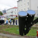 09.05.2016. Na placu Artystów można oglądać tranzyt Merkurego / Wojciech Habdas / Radio Kielce