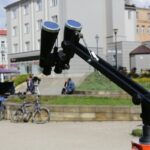 09.05.2016. Na placu Artystów można oglądać tranzyt Merkurego / Wojciech Habdas / Radio Kielce