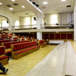 10.5.2016 Kielce. Wyższe Seminarium Duchowne. Chrzest i jego dziedzictwo. Konferencja z okazji rocznicy 1050-lecia chrztu. / Wojciech Habdas / Radio Kielce