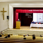 10.5.2016 Kielce. Wyższe Seminarium Duchowne. Chrzest i jego dziedzictwo. Konferencja z okazji rocznicy 1050-lecia chrztu. / Wojciech Habdas / Radio Kielce