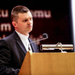 10.5.2016 Kielce. Wyższe Seminarium Duchowne. Chrzest i jego dziedzictwo. Konferencja z okazji rocznicy 1050-lecia chrztu. / Wojciech Habdas / Radio Kielce