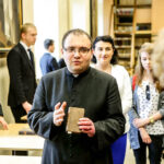 10.5.2016 Kielce. Wyższe Seminarium Duchowne. Chrzest i jego dziedzictwo. Konferencja z okazji rocznicy 1050-lecia chrztu. / Wojciech Habdas / Radio Kielce