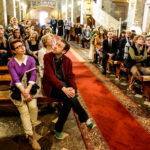 10.5.2016 Kielce. Chrzest i jego dziedzictwo. Konferencja z okazji rocznicy 1050-lecia chrztu. Zwiedzanie Katedry. / Wojciech Habdas / Radio Kielce