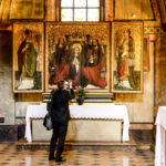 10.5.2016 Kielce. Chrzest i jego dziedzictwo. Konferencja z okazji rocznicy 1050-lecia chrztu. Zwiedzanie Katedry. / Wojciech Habdas / Radio Kielce