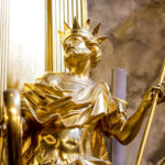 10.5.2016 Kielce. Chrzest i jego dziedzictwo. Konferencja z okazji rocznicy 1050-lecia chrztu. Zwiedzanie Katedry. / Wojciech Habdas / Radio Kielce