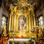 10.5.2016 Kielce. Chrzest i jego dziedzictwo. Konferencja z okazji rocznicy 1050-lecia chrztu. Zwiedzanie Katedry. / Wojciech Habdas / Radio Kielce