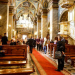 10.5.2016 Kielce. Chrzest i jego dziedzictwo. Konferencja z okazji rocznicy 1050-lecia chrztu. Zwiedzanie Katedry. / Wojciech Habdas / Radio Kielce