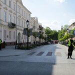 10.05.2016. Alarm bombowy w Prokuraturze Okręgowej przy ulicy Mickiewicza w Kielcach / Wojciech Habdas / Radio Kielce