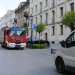 10.05.2016. Alarm bombowy w Prokuraturze Okręgowej przy ulicy Mickiewicza w Kielcach / Wojciech Habdas / Radio Kielce