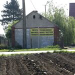 11.05.2016. Mieszkańcy Nowego Korczyna protestują przeciwko jednemu z wariantów budowy obwodnicy / Wojciech Habdas / Radio Kielce