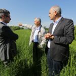 11.05.2016. Mieszkańcy Nowego Korczyna protestują przeciwko jednemu z wariantów budowy obwodnicy / Wojciech Habdas / Radio Kielce