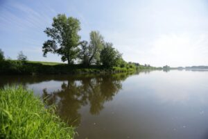 11.05.2016. Mieszkańcy Nowego Korczyna protestują przeciwko jednemu z wariantów budowy obwodnicy / Wojciech Habdas / Radio Kielce