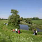 11.05.2016. Mieszkańcy Nowego Korczyna protestują przeciwko jednemu z wariantów budowy obwodnicy / Wojciech Habdas / Radio Kielce