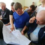 11.05.2016. Spotkanie z mieszkańcami Nowego Korczyna w sprawie budowy obwodnicy / Wojciech Habdas / Radio Kielce