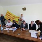 11.05.2016. Spotkanie z mieszkańcami Nowego Korczyna w sprawie budowy obwodnicy / Wojciech Habdas / Radio Kielce