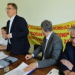 11.05.2016. Spotkanie z mieszkańcami Nowego Korczyna w sprawie budowy obwodnicy / Wojciech Habdas / Radio Kielce