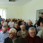 11.05.2016. Spotkanie z mieszkańcami Nowego Korczyna w sprawie budowy obwodnicy / Wojciech Habdas / Radio Kielce