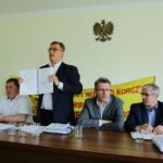 11.05.2016. Spotkanie z mieszkańcami Nowego Korczyna w sprawie budowy obwodnicy / Wojciech Habdas / Radio Kielce