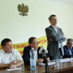 11.05.2016. Spotkanie z mieszkańcami Nowego Korczyna w sprawie budowy obwodnicy / Wojciech Habdas / Radio Kielce