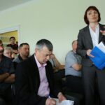 11.05.2016. Spotkanie z mieszkańcami Nowego Korczyna w sprawie budowy obwodnicy / Wojciech Habdas / Radio Kielce