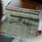 11.05.2016. Spotkanie z mieszkańcami Nowego Korczyna w sprawie budowy obwodnicy / Wojciech Habdas / Radio Kielce