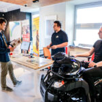 13.5.2016 Kielce. Dzień Otwarty Funduszy Europejskich w Kieleckim Parku Technologicznym. Mini Targi Biznesowe z udziałem Lokatorów KPT / Wojciech Habdas / Radio Kielce