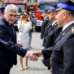 13.5.2016 Kielce. Miejskie Obchody Dnia Strażaka. Wręczenie Medali za Zasługi dla Pożarnictwa. / Wojciech Habdas / Radio Kielce