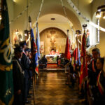 14.5.2016 Św. Katarzyna. Pomnik, poświęcony Polakom zamordowanym przez Niemców podczas II wojny światowej odsłonięto w Świętej Katarzynie. / Wojciech Habdas / Radio Kielce