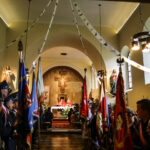 14.5.2016 Św. Katarzyna. Pomnik, poświęcony Polakom zamordowanym przez Niemców podczas II wojny światowej odsłonięto w Świętej Katarzynie. / Wojciech Habdas / Radio Kielce