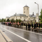 14.5.2016 Św. Katarzyna. Pomnik, poświęcony Polakom zamordowanym przez Niemców podczas II wojny światowej odsłonięto w Świętej Katarzynie. / Wojciech Habdas / Radio Kielce
