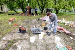 14.5.2016 Kielce. Warsztaty 1m3 na Politechnice Świętokrzyskiej. / Wojciech Habdas / Radio Kielce