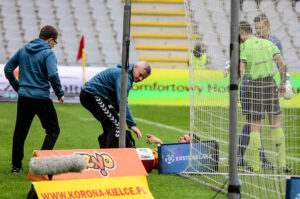 14.5.2016 Kielce. Mecz Korona Kielce - Jagiellonia Białystok. / Wojciech Habdas / Radio Kielce