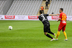 14.5.2016 Kielce. Mecz Korona Kielce - Jagiellonia Białystok. / Wojciech Habdas / Radio Kielce