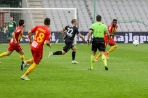 14.5.2016 Kielce. Mecz Korona Kielce - Jagiellonia Białystok. / Wojciech Habdas / Radio Kielce