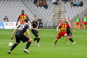 14.5.2016 Kielce. Mecz Korona Kielce - Jagiellonia Białystok. / Wojciech Habdas / Radio Kielce