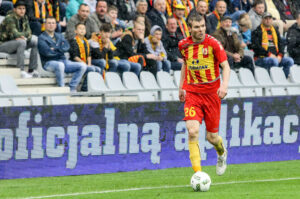 14.5.2016 Kielce. Mecz Korona Kielce - Jagiellonia Białystok. / Wojciech Habdas / Radio Kielce