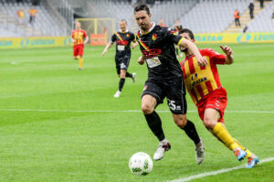 14.5.2016 Kielce. Mecz Korona Kielce - Jagiellonia Białystok. / Wojciech Habdas / Radio Kielce