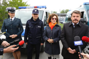 16.5.2016 Kielce. Policja i Inspekcja Transportu Drogowego kontrolują autokary. / Wojciech Habdas / Radio Kielce