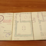 18.5.2016 Kielce. Dokumenty dotyczące ludności żydowskiej w Archiwum Państwowym w Kielcach. Projekt odbudowy synagogi w osadzie Tarłów. / Wojciech Habdas / Radio Kielce